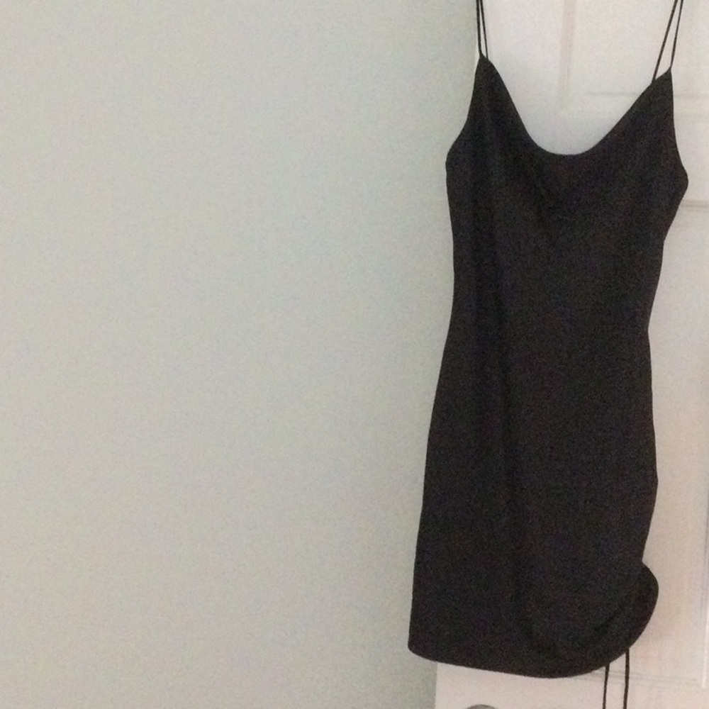 Black Satin Slip Tank Top - Women's Elegant Camisole